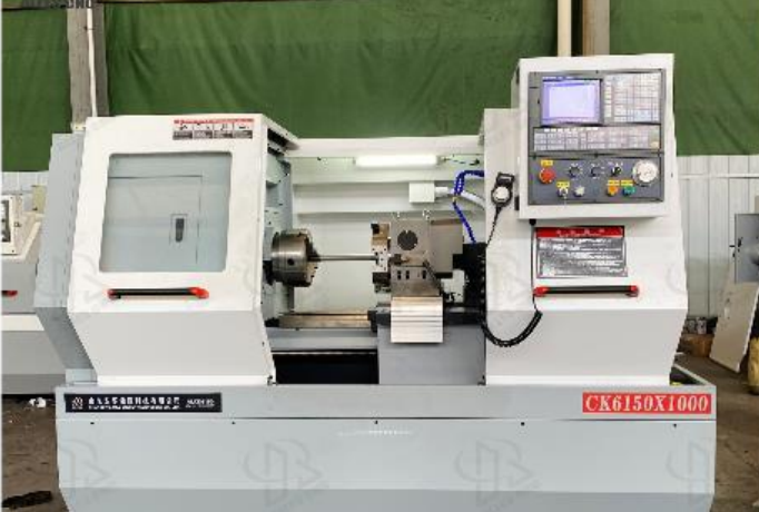 Torno CNC de alta precisión - detalle